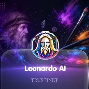 لوگوی ابزار طراحی و تولید تصویر Leonardo AI
