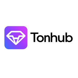 لوگوی رسمی کیف پول تان هاب (Tonhub) برای شبکه TON