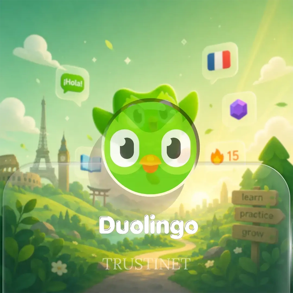 خرید اکانت Duolingo Superاز تراستی نت